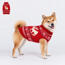 Праздничный жаккардовый свитер