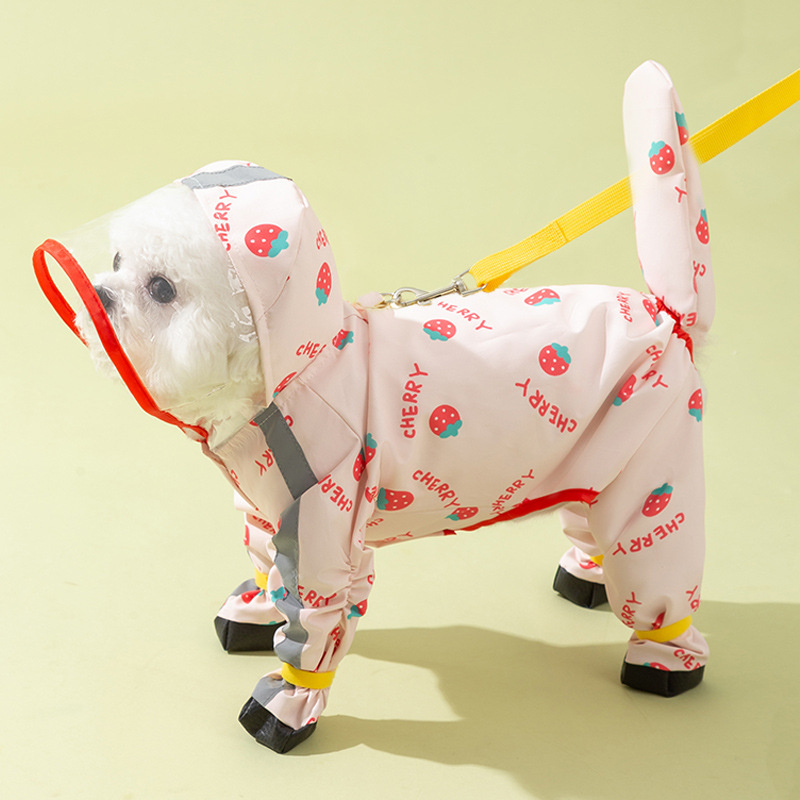 Tail-cover rain suit