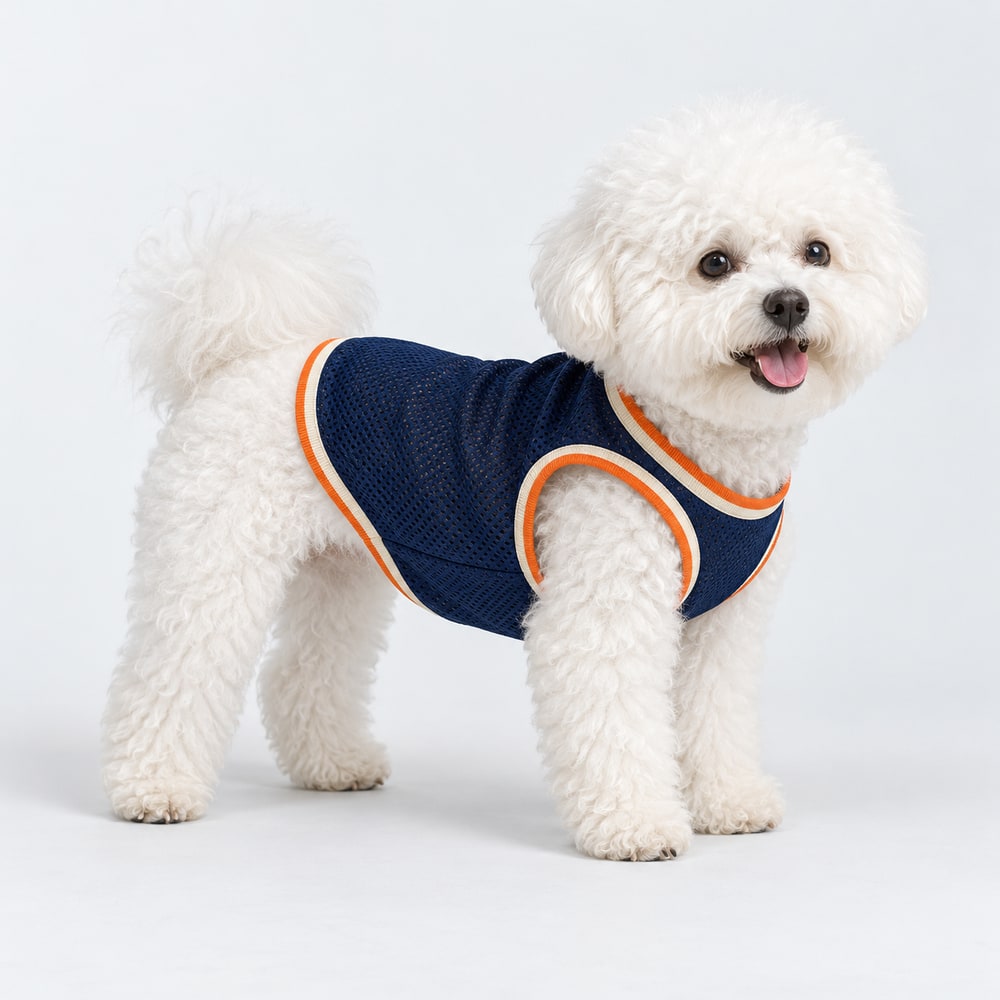 Basketball-style mesh vest