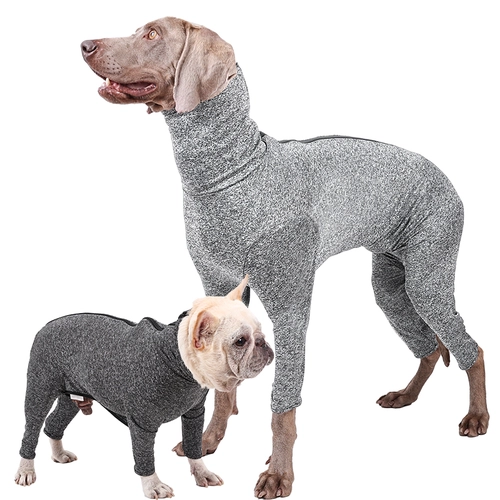 Long-neck four-leg bodysuit