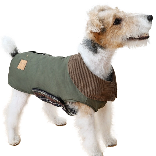 Collared barn-style coat