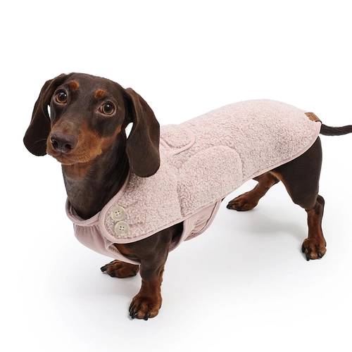Long-back short-leg coat