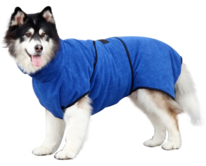 Wrap-neck bath-robe reference